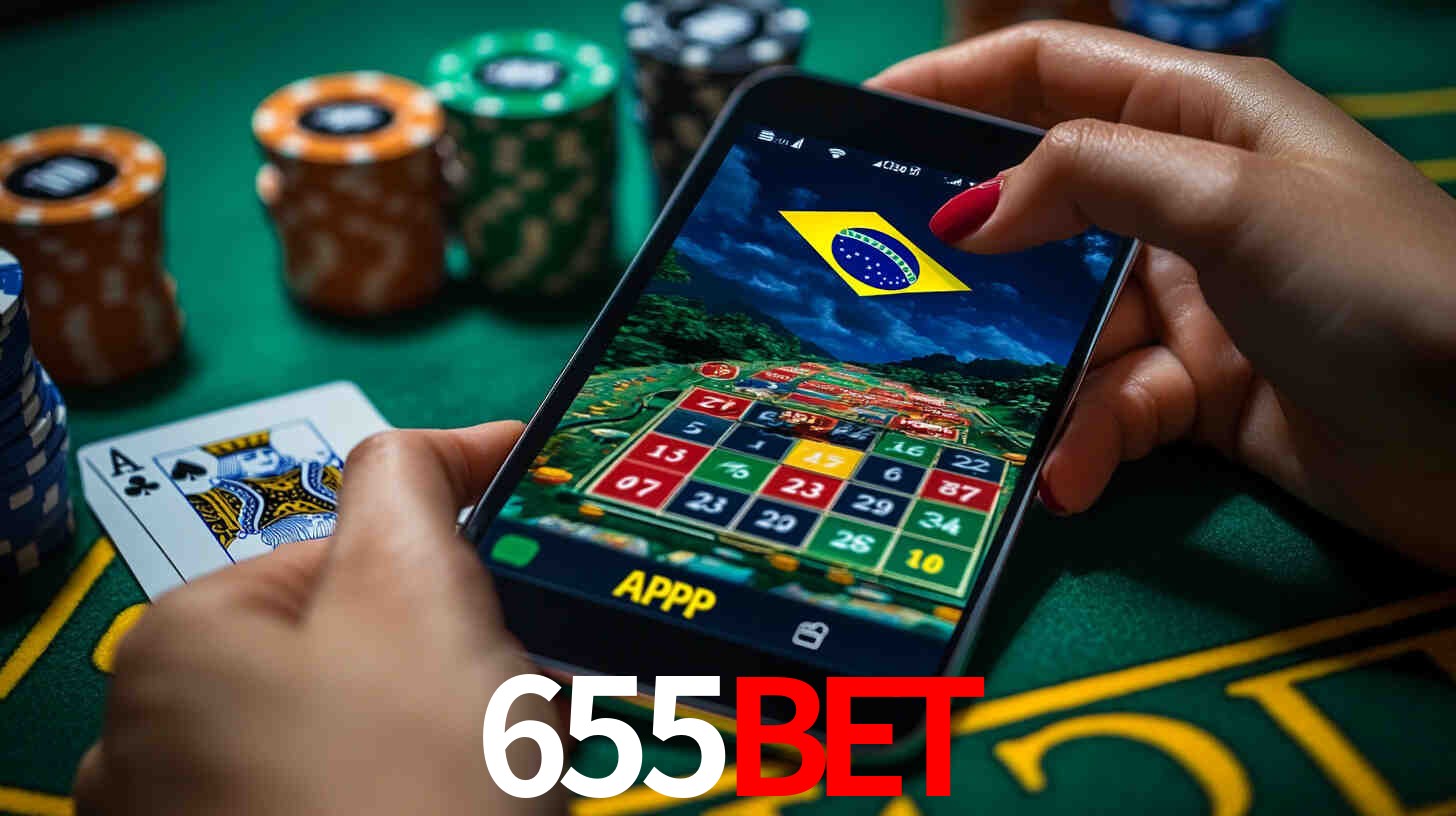 Interface do App 655bet